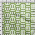 thumbnail image 4 of oneOone Velvet Light Green Fabric Geometric Sewing Material Print Fabric By The Yard 58 Inch Wide, 4 of 4