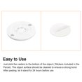 thumbnail image 4 of Unique Bargains 12Pack Adhesive Mini Caster Wheels, Swivel Universal Caster 360 Rotation Sticky Pulleys (White,Black), 4 of 7
