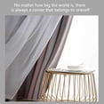 thumbnail image 4 of Double Layer Blackout Curtains, 2 Panel Set 39x51 Inch, Thermal Insulated Grommet Window Drapes for Bedroom and Living Room, 4 of 7