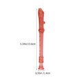 thumbnail image 4 of 15 Pcs Clarinettes pour Enfants Clarinette pour Débutants Couleur Bonbon Clarinettes à 6 Trous Instruments, 4 of 8