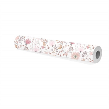 17.7" x 78.7" Peel And Stick Floral Wallpaper, Self Adhesive Flowers Leaf Wallpaper. Removable. Waterproof Wall Stickers For Living Room Bedroom Decor 45cm x 300cm / roll