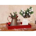 thumbnail image 2 of Jinswick 20 Pcs Pics Floraux de Noël, 7.8 Pouces Houx Enneigé Pics de Baies Rouges de Noël, Pics et Pulvérisations de Pin Artificiel avec Pommes de Pin pour Artisanat, Couronne, Guirlande, Sapin de Noël, 2 of 5
