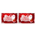thumbnail image 3 of Maytalsory Soft And Comfortable Christmas Doormats Water Absorption For Easy To Clean merry christmas 2Set, 3 of 6