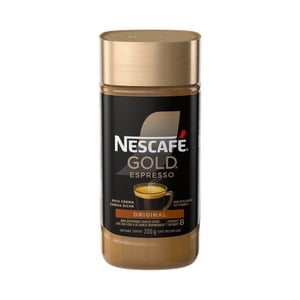 Nescafe GOLD Café instantané expresso Premium, avec couche de créme