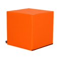 thumbnail image 1 of Lipstore Cube Stool Accessories Lounge Brick for Office Dressing Stretching Orange, 1 of 8