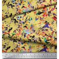 thumbnail image 3 of Soimoi Cotton Duck Fabric Multicolor Texture Printed Craft Fabric by The Yard 56 Inch Wide, 3 of 3