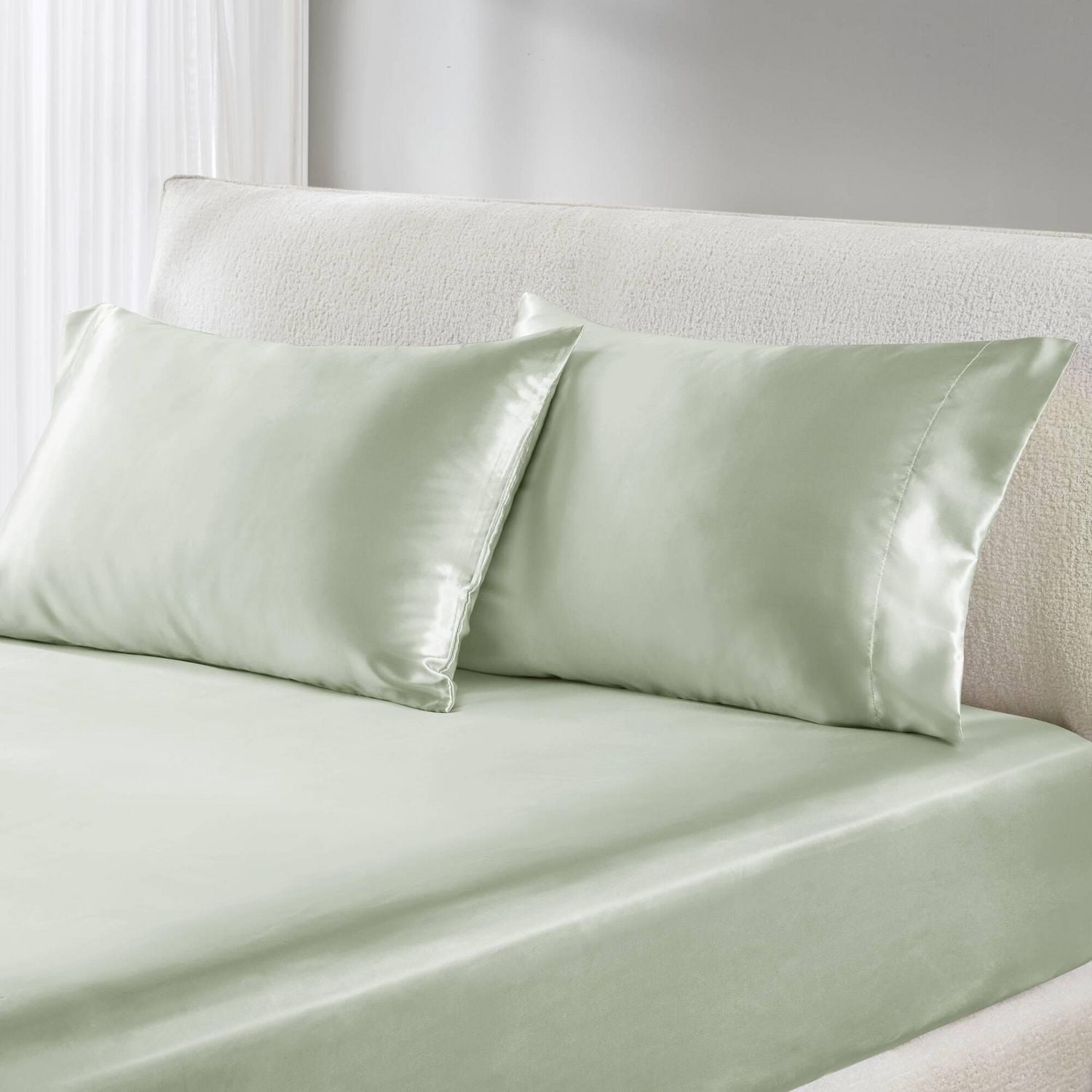 Ensemble de draps en satin Madison Park Essentials
