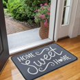 thumbnail image 3 of Tapis de Porte Home Sweet Home Bienvenue Extérieur Intérieur Entrée Tapis de Bienvenue Tapis de Sol Antidérapant - 30x17 Pouces, 3 of 6