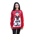 thumbnail image 1 of Chandail Hashtag #Elfie Chandail Ugly Christmas pour Femmes, 1 of 3