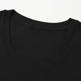 thumbnail image 3 of Pxiakgy T-Shirts à Manches Courtes Col Rond Côtelé Ajusté Décontracté Été Slim Basique pour Femmes Taille:S-2TG, 3 of 4