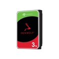 thumbnail image 1 of Seagate IronWolf ST3000VN006 - Hard drive - 3 TB - internal - SATA 6Gb/s - 5400 rpm - buffer: 256 MB - with 3 years Seagate Rescue Data Recovery, 1 of 3