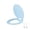 Blue, variant on Toilet Seats for Standard Toiletstoilet Seat Durables Round Toilet Seat Soft with Release and Attach Plastic Toilet Seat with Soft Close Never Loosen Easy Install and Clean