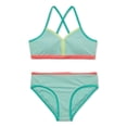 thumbnail image 4 of Justice Girls' Two Piece Colour Blocking Bikini Set, 4 of 4