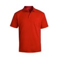 thumbnail image 1 of Ed Vêtements Polo en Maille Sèche Haute Performance pour Homme, Rouge, 6XLT, 1 of 1