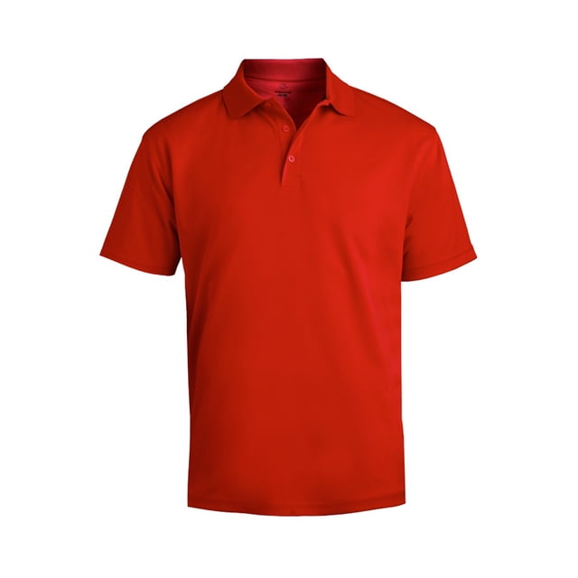 Ed Vêtements Polo en Maille Sèche Haute Performance pour Homme, Rouge, 6XLT