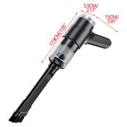 Bigersell Cordless Handheld Vacuum Cleaner Portable Small Vacuum Cleaner Wireless Car Vacuum Cleaner for Car/Office/Home Rechargeable Mini Vacuums Black