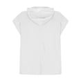 thumbnail image 4 of Timegard Tank Tops Men Sleeveless Hoodies Pullover Solid Color Casual Loose Workout Tee Shirts Summer, 4 of 5