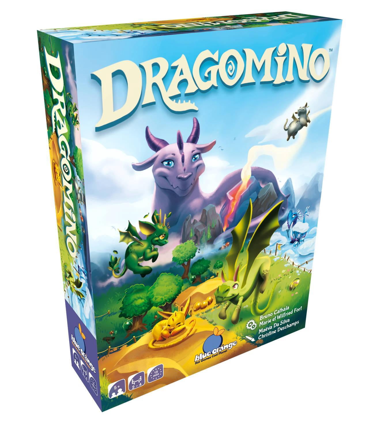 Blue Orange Dragomino Board Game, 2-4 Player, Ages 5 & up