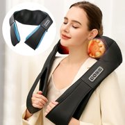 WIFKLSIIPG Mo Cuishle Neck Massager with Heat Shiatsu Back Shoulder Massager Presents for Women Men Mom Dad Her and Him Deep Kneading Massager for Neck Muscle