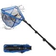 thumbnail image 1 of SAN LIKE Fishing Landing Net with Telescoping Pole Handle, Trout Fishing Rubber Coated Landing Net for Easy Catch Release, Extend to 15-43 inch, 1 of 7