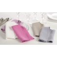 thumbnail image 4 of SARO 13067.N20S 20 in. Leona Square Ruffled Design Napkin - Natural  Set of 4, 4 of 4
