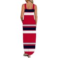 thumbnail image 3 of Robe d'Été Femme Décontractée Ample Imprimée Robe Débardeur Plage Robe d'Été Col Rond Sans Manches Robes Robes de Mariage pour Femmes 2023 en Liquidation, 3 of 5