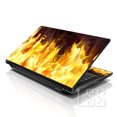 thumbnail image 1 of LSS 15 15.6 Inches Laptop Notebook Skin Sticker with 2 Wrist Pads - Reusable Cover Protector Vinyl Sticker Cover Decal Fits 13" - 16" - Flame Pattern, 1 of 1