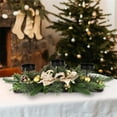 thumbnail image 3 of Yhmxh Home Decor Christmas Three-legged Candlestick Home Desktop Candlestick Rattan Garland Decoration Party Matching Ornaments Welcome Home Decorations Spring Decor, 3 of 5