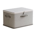 thumbnail image 3 of Iumwxz Organisateurs de Garde-Robe Grand Sac de Rangement pour Couvertures Sac Mobile Robuste avec Fermeture Éclair et Poignées Renforcées Contenant Organisateur de Garde-Robe et Sac Mobile de Rangement pour Literie Grand Rangement Plat Gris, 3 of 7