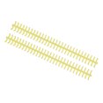 thumbnail image 4 of Binding Strip, Binding Comb 30 Hole 65 Sheet Holdable Wear Resistant 10 Pcs  For Loose Leaf Paper Yellow, 4 of 8