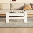thumbnail image 3 of vidaXL Coffee Table High Gloss White 102x55x45 cm Engineered Wood, 3 of 4