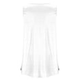 thumbnail image 5 of AherBiu Débardeurs d'Été Grande Taille pour Femmes Coupe Ample Col Rond Sans Manches Ourlet Mode Basique T-Shirt, 5 of 5