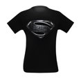 thumbnail image 2 of Superman Silver Movie Symbol Men's T-Shirt-Medium, 2 of 4