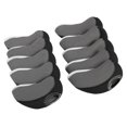 thumbnail image 5 of 10 Pieces Golf Club Neoprene Iron Head Cover Transparent Window Set, 5 of 5