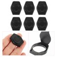 thumbnail image 3 of Webcam Privacy Cover for Laptop and Desktop with Dust Protection 6 Pieces Black Plastic, 3 of 9