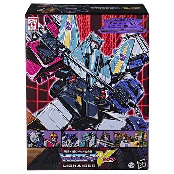 Transformers Héritage Haslab Figurine d'Action de Collection 12 Pouces Premium - Combineur Liokaiser