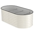 thumbnail image 1 of AKDSteel Galvanized Raised Garden Bed, Metal Planter Box For Vegetables, Flowers, And Herbs, Rust-Resistant Outdoor Garden Solution, 1 of 8