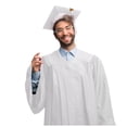 thumbnail image 3 of GDREDA Adult Unisex Graduation Gown Set College & High School Robe With Cap & Tassel Coat plus Size Women, 3 of 9