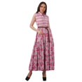 thumbnail image 1 of Moomaya Robe d'Été Sans Manches Chemise à Boutons Tenues Décontractées Femmes Grande Taille, 1 of 4