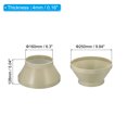 thumbnail image 2 of Unique Bargains 10' to 6' Duct Reducer Connector Ventilation Tube Increaser Adapter Beige 2 Pack, 2 of 5