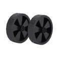 thumbnail image 1 of DYNWAVECA 2 Pcs Roue de Chariot Roulettes de Chariot Voyage Personnel pour Utilitaire Chariot Pliant Portable Pièce de Remplacement Roue de Valise, 5 Pouces 151g, 1 of 9