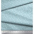 thumbnail image 4 of Soimoi Rayon Fabric Leaves & Floral Artistic Print Sewing Fabric Yard 56 Inch Wide, 4 of 4