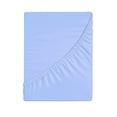 thumbnail image 2 of Double Bed Fitted Sheet | Non-Slip All-Inclusive Mattress Protector | Soft Stretch Polyester | Elastic Pocket Fits 15" Mattress | Easy Care | Multiple Colors | 203x153x30cm, 2 of 8