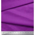 thumbnail image 2 of Soimoi Purple Rayon Fabric Geometrical Star Geometric Decor Fabric Printed Yard 56 Inch Wide, 2 of 5