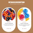 thumbnail image 3 of 1 Set Building Block Pipe Interlocking Educational Building Block Learning Toy, 3 of 8