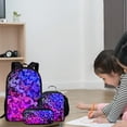 thumbnail image 4 of Wzzjkit Kids Backpack Starting Season 1-3 Grade Children's Backpack Three Piece Combination Set Single and Double Shoulder Bag Pencil Case Outdoor Backpack, 4 of 5