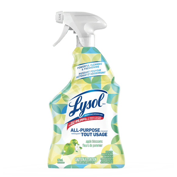 Lysol® All Purpose Cleaner Trigger - Brand New Day™ Apple Blossoms, Powerful Cleaning & Freshening