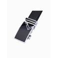 thumbnail image 4 of Unique Bargains Men's Holeless Automatic Buckle PU Leather Ratchet Belt, 4 of 7
