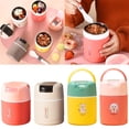 thumbnail image 5 of Tasse de Déjeuner Isolée Portable Contenant Alimentaire Détachable pour Soupe et Gruau Mini Tasse de Lunch avec Conception Scellée pour Repas, 5 of 5