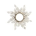 thumbnail image 1 of Miroir Star en fer et verre miroir (Silver Import), 1 of 3